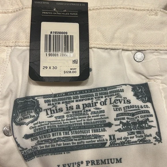 LEVI’S 501 90’s Crazy Legs Summer of Love Collection - Picture 15 of 16